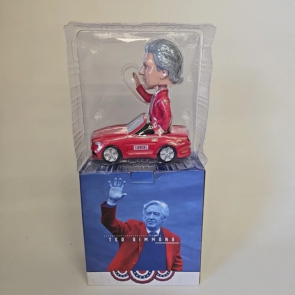 TED SIMMONS‎ St. Louis Cardinals Bobblehead Mystery Car Parade SGA 8/18/2023